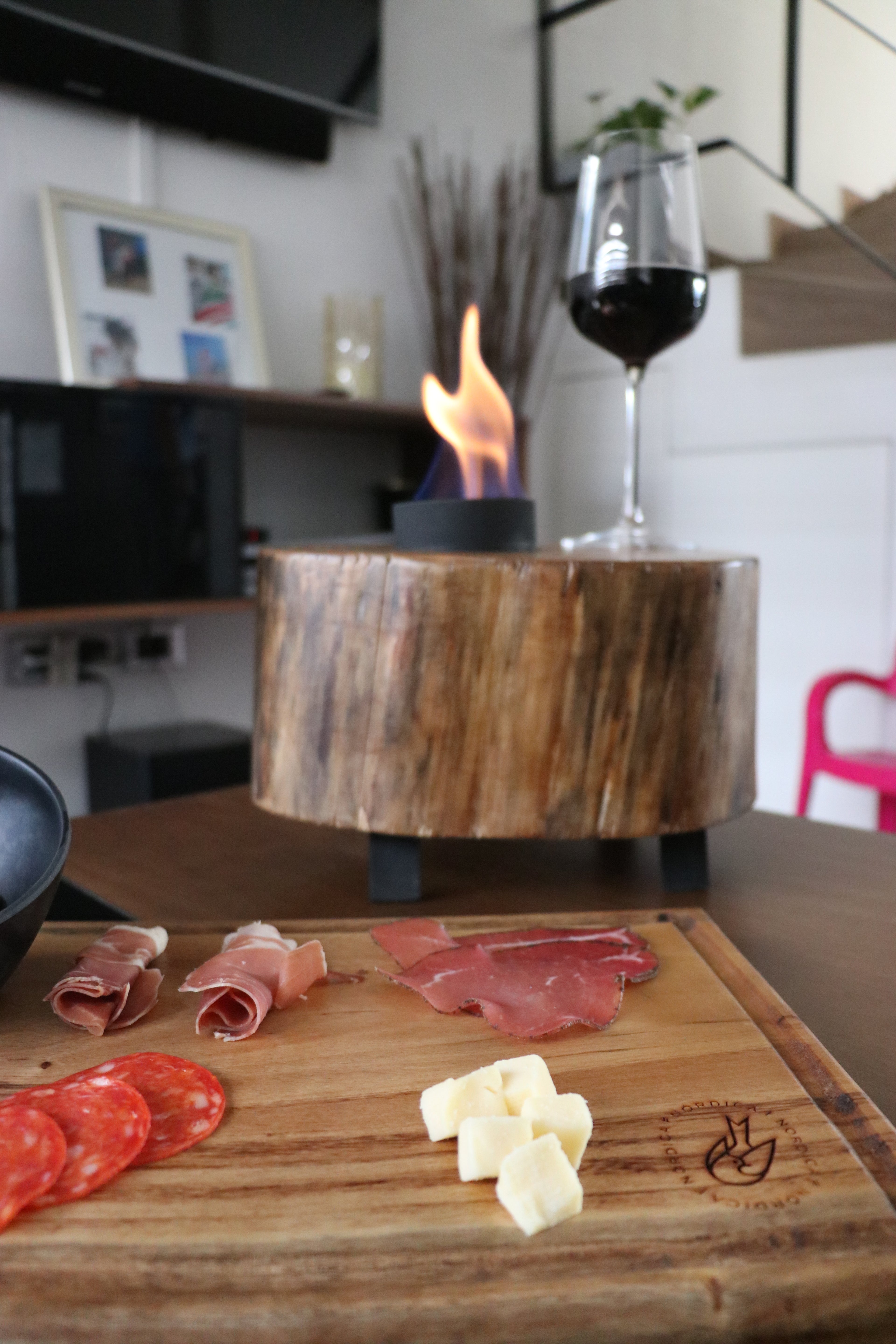Chimenea de Bioetanol de Rodaja de 25 a 30cm