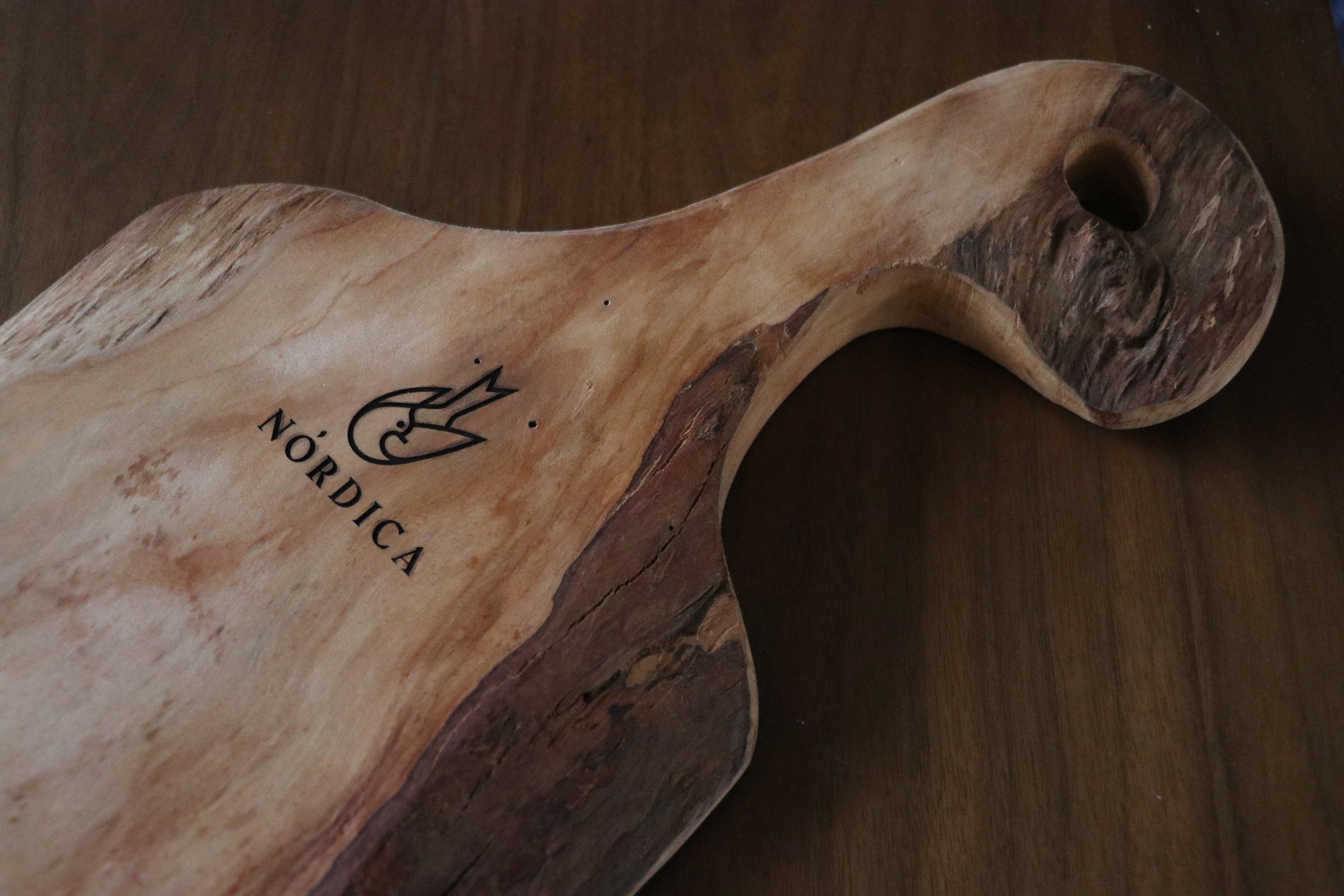 Tabla Parrillera Madera para Carnes, Quesos, Charcuteria 60 a 70cm