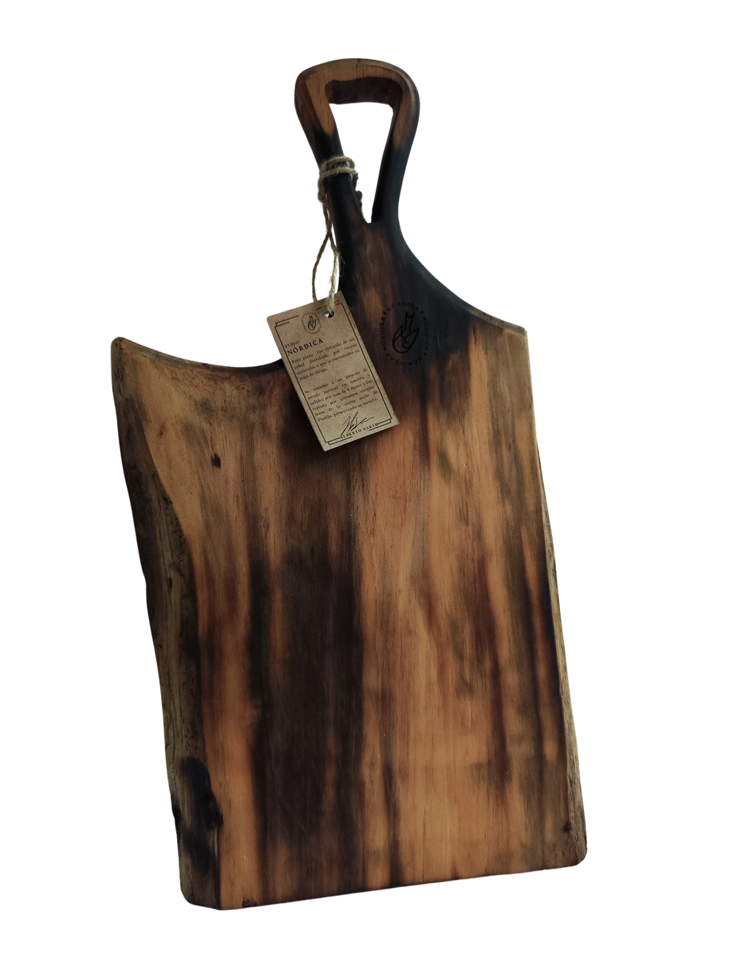 Tabla Parrillera Madera para Carnes, Quesos, Charcuteria 60 a 70cm