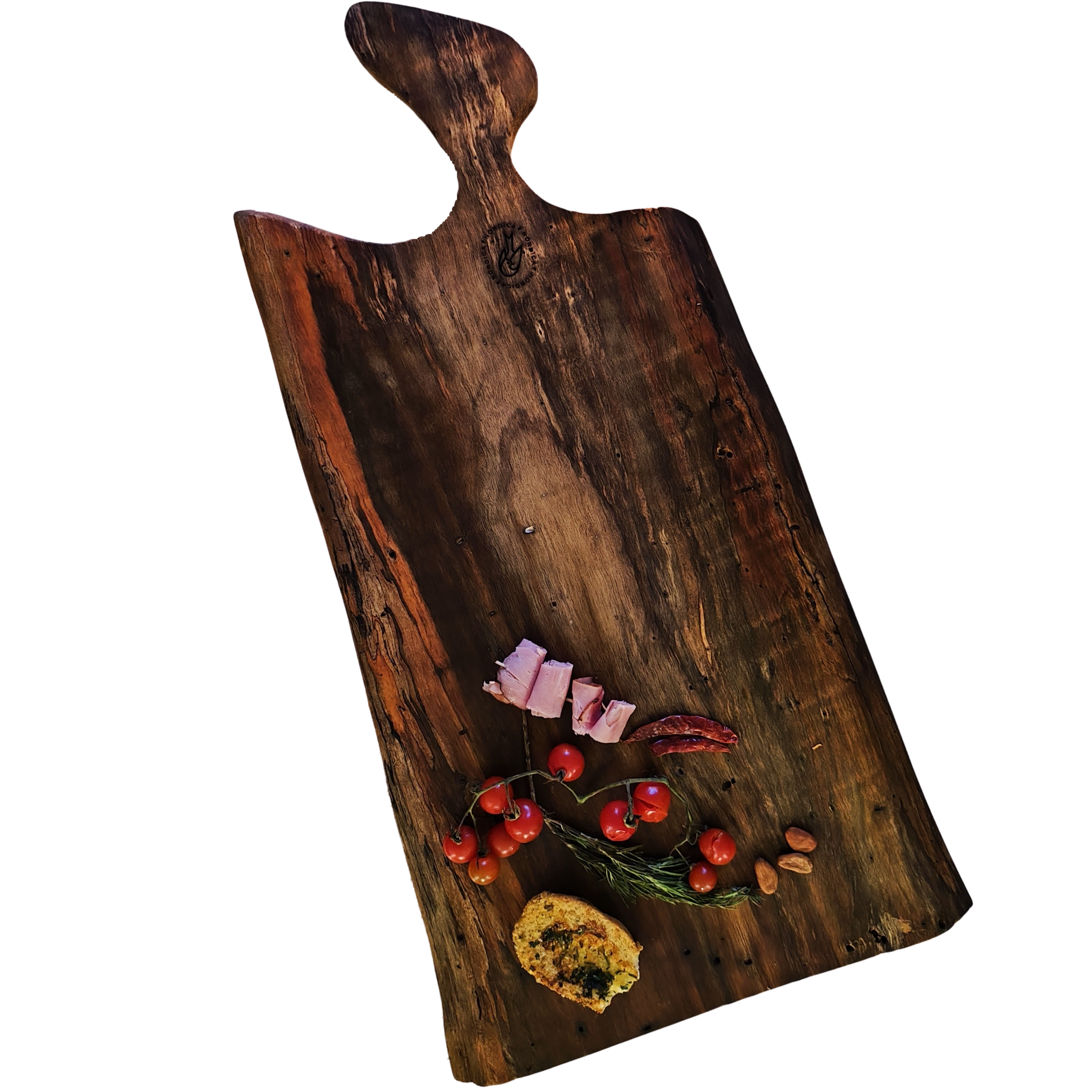 Tabla Parrillera Madera para Carnes, Quesos, Charcuteria 60 a 70cm